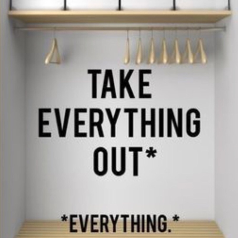 🚨 Closing Closet Next Week 🚨